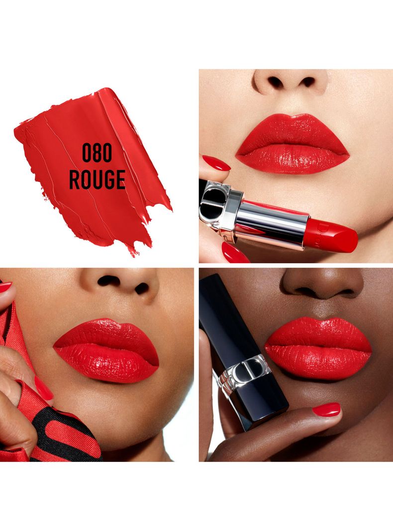 Rouge Dior Barra de Labios Recarga 080 Red Smile 3.5 gr-4