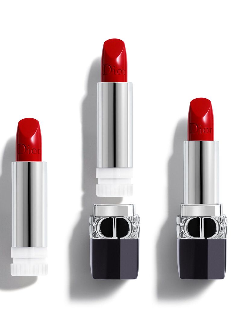 Rouge Dior Barra de Labios Recarga 080 Red Smile 3.5 gr-3