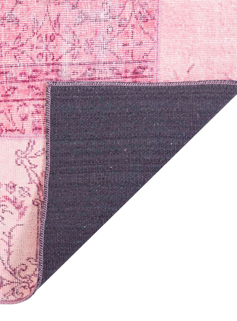 Alfombra Vintage 160x230 cm Hd Rosa-1