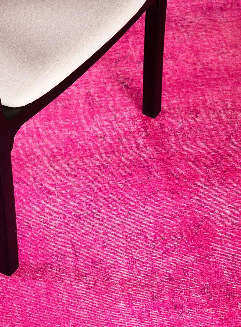 Alfombra Vintage 160x230 cm Fucsia-2