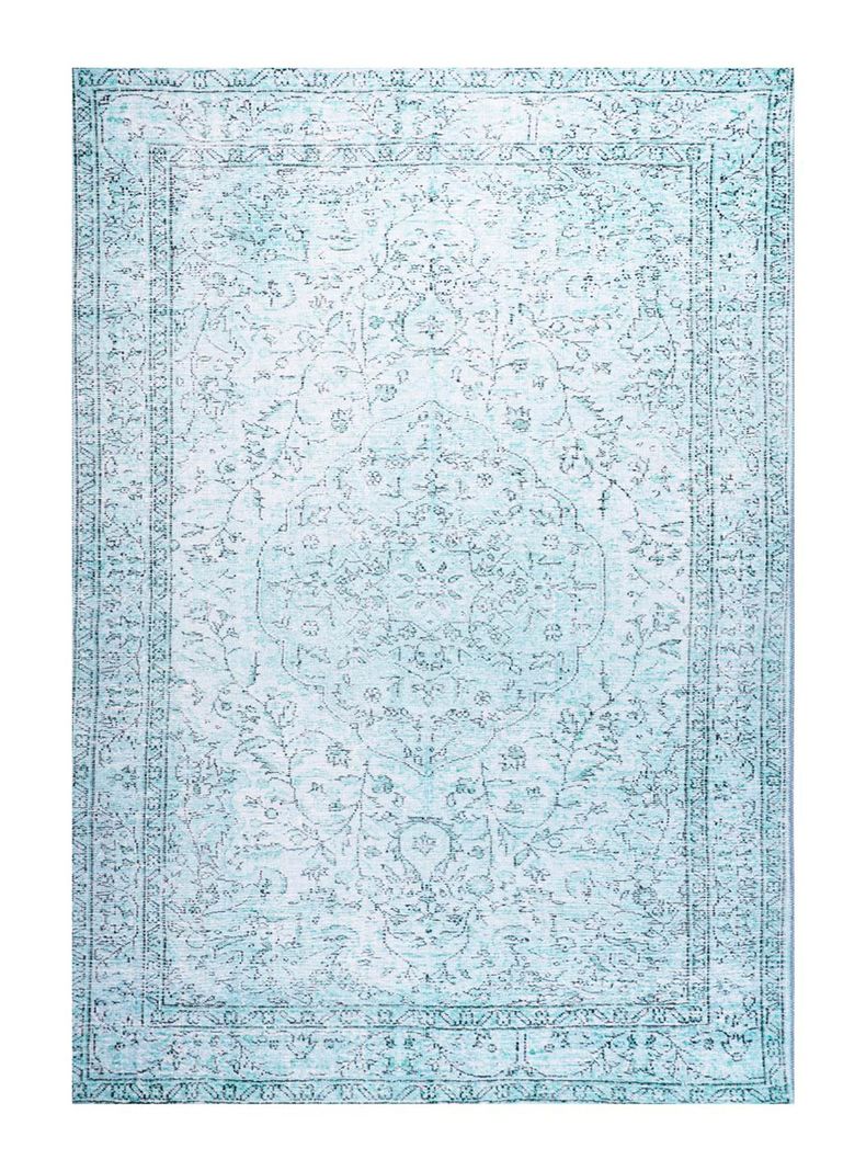 Alfombra Vintage 160x230 cm Turquesa-0