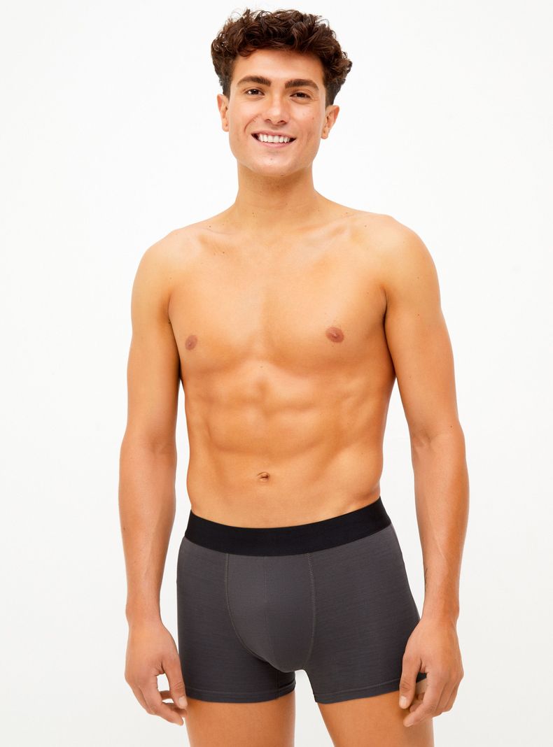 Boxer Medio Tripack Diseño Liso-2