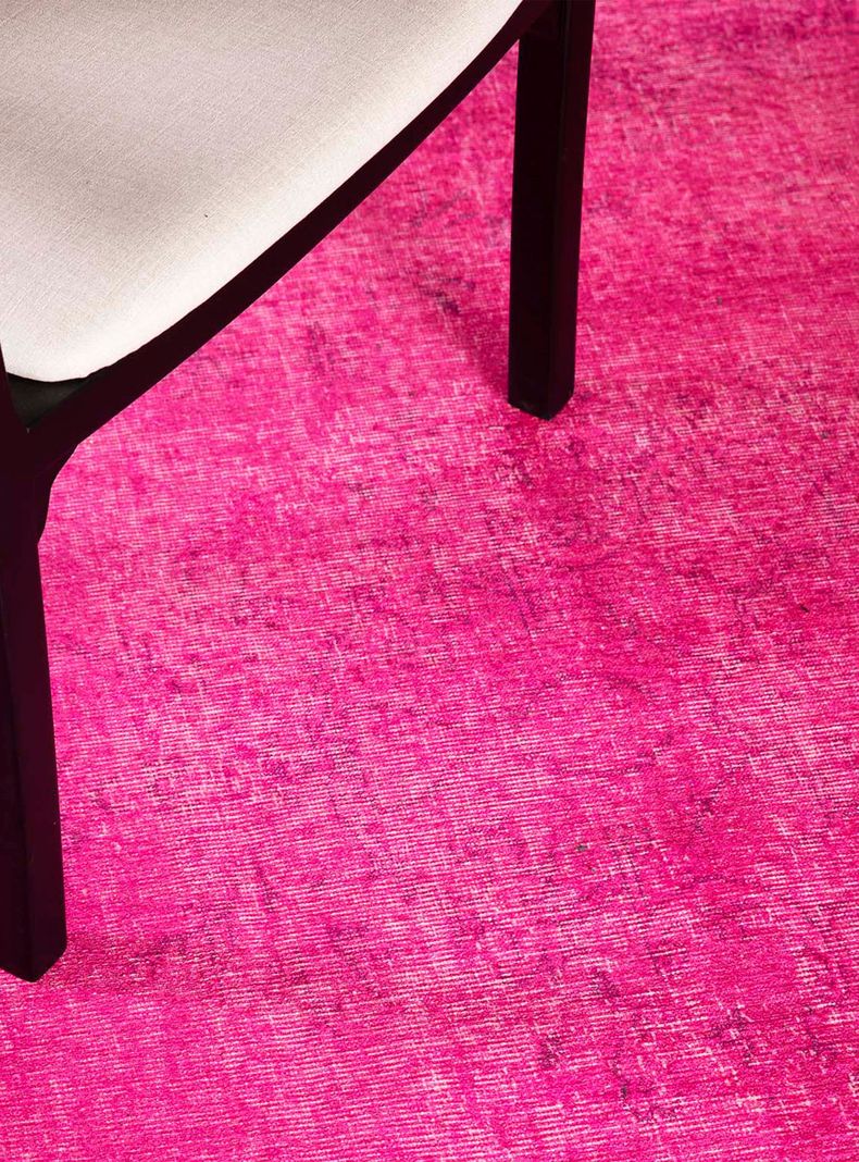Alfombra Vintage 190x290 cm Fucsia-2