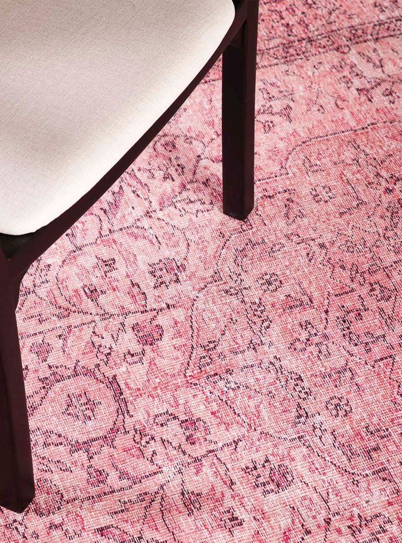 Alfombra Vintage 230 x 330 cm Rosa-2