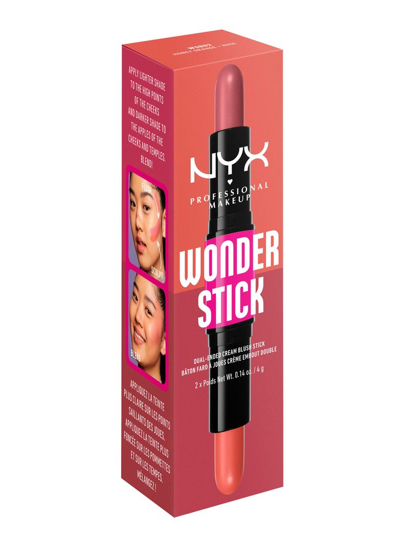 Barra Rubor Wonder Stick Blush Honey Orange + Rose 0.8 g-3