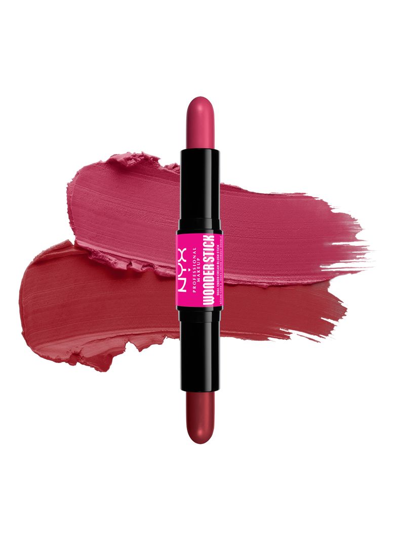 Barra Rubor Wonder Stick Blush Deep Magenta + Ginger-0