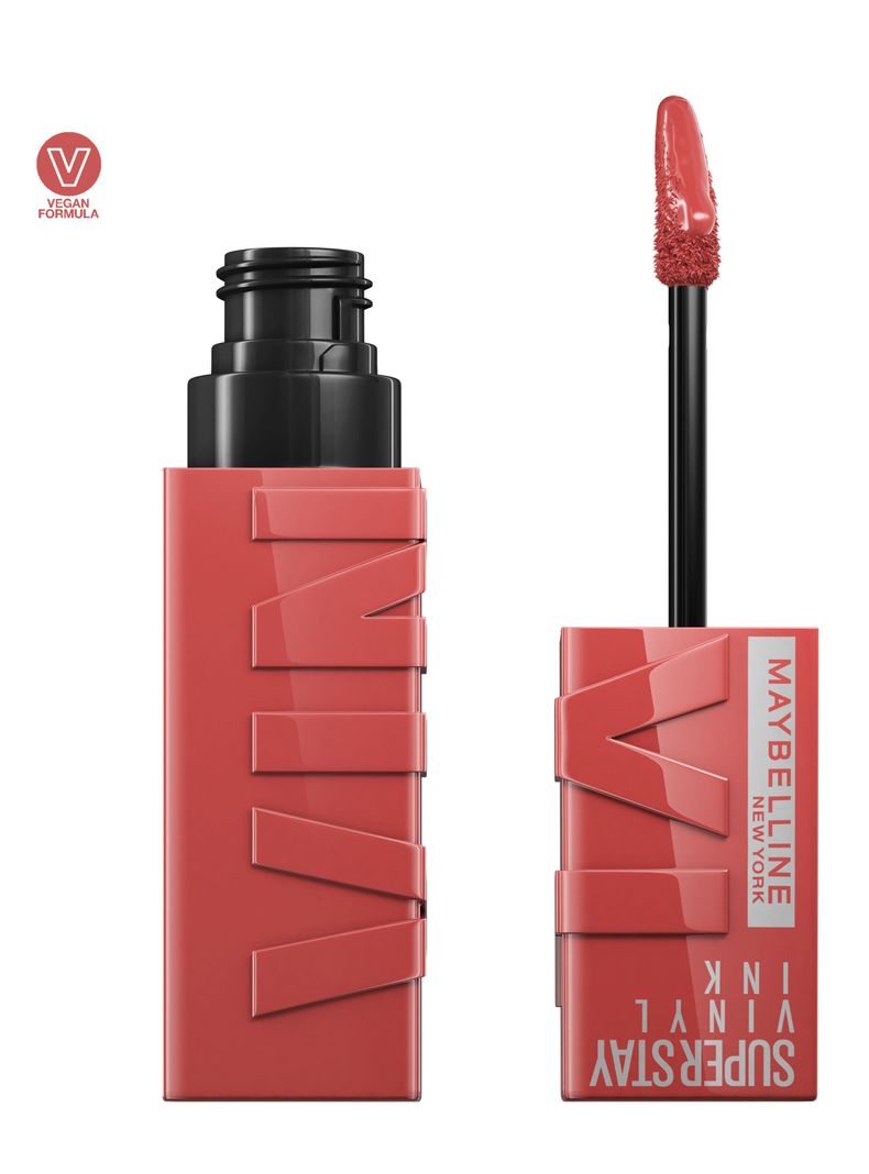 Labial Super Stay Vinyl Ink Larga Duracion Peachy 4g-0