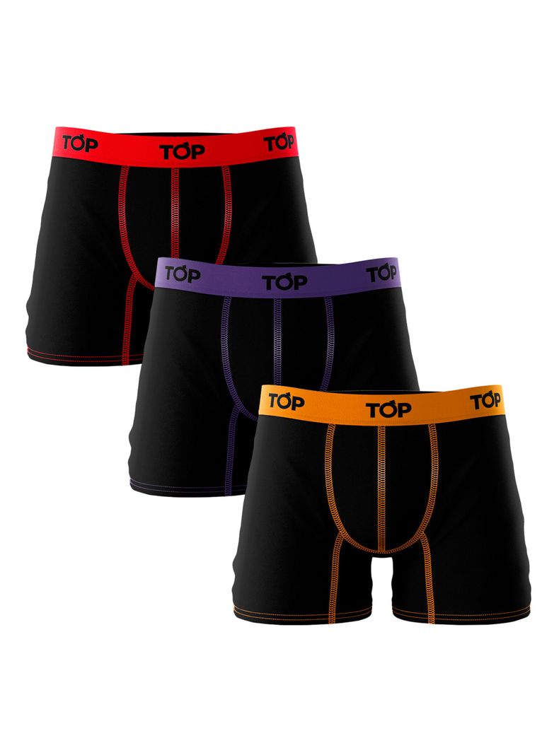 Pack 3 Boxer Microfibra 4-0