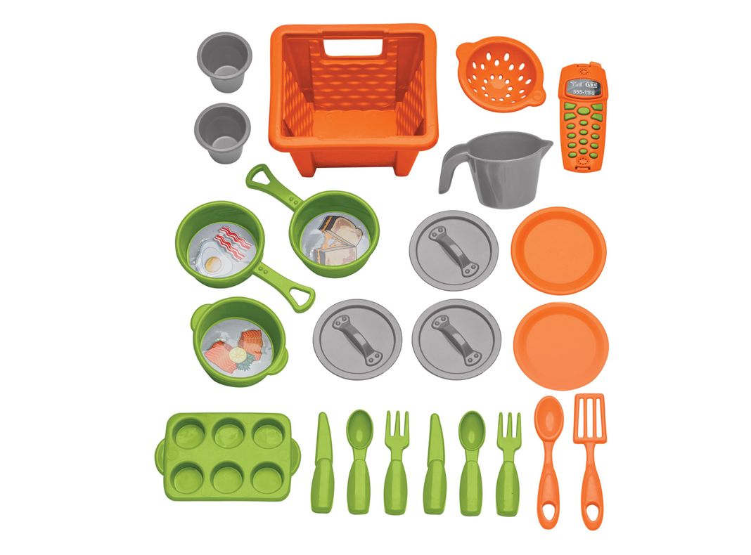 Juguete American Plastic Mini Hogar Cocina Gourmet-1