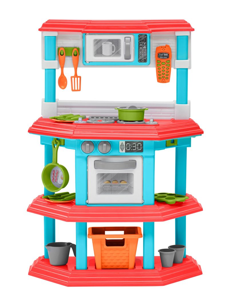 Juguete American Plastic Mini Hogar Cocina Gourmet-0