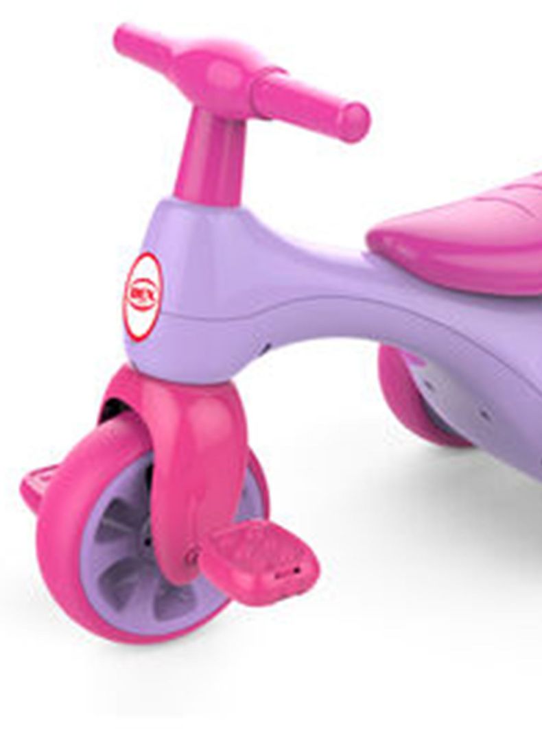 Triciclo Rosa Con Pedal Bex-1