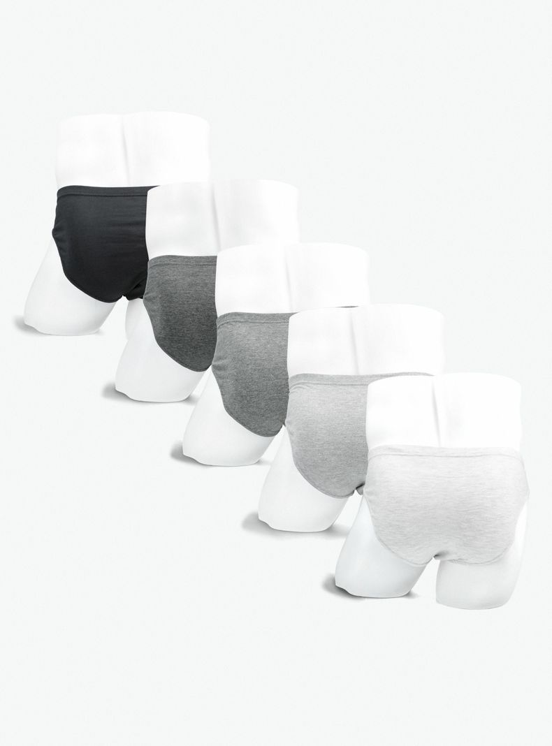 Pack 5 Calzoncillos Modelo Unicolor Classic-1