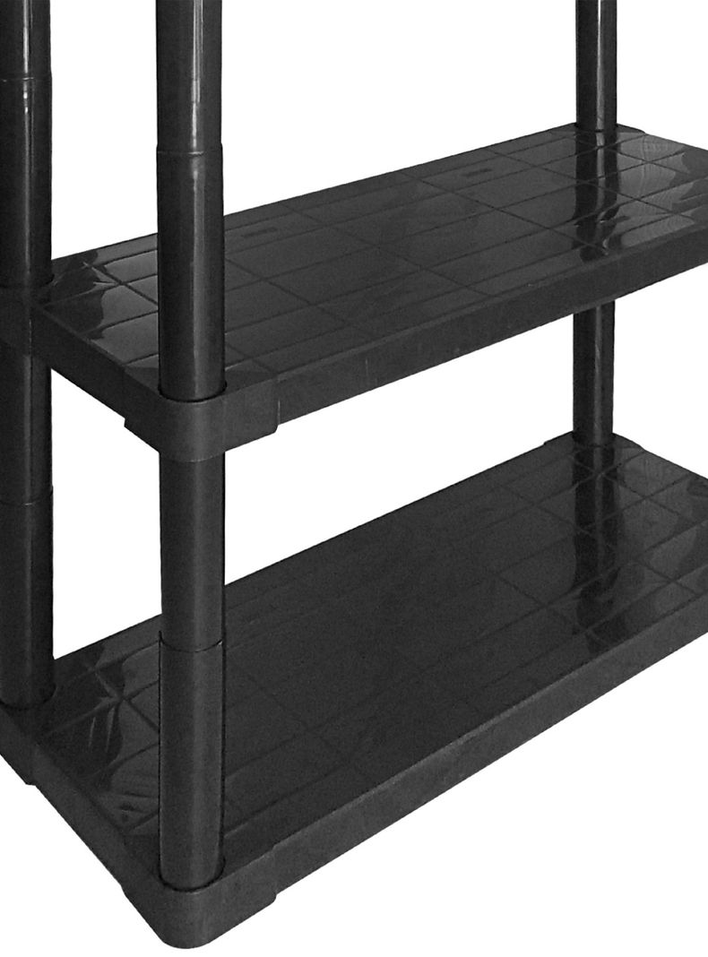 Estante Modular 4 Niveles Negro-2
