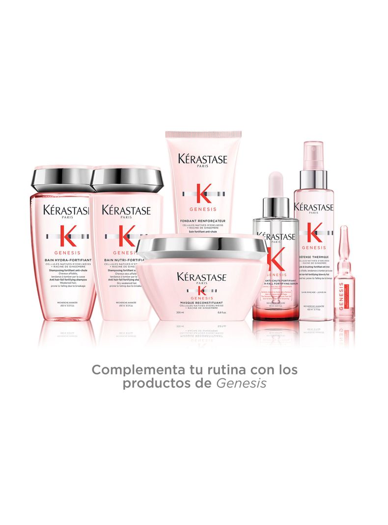 Spray Protector De Calor Anti-Caída Cabello Frágil Défense Thermique Genesis 150ml-6