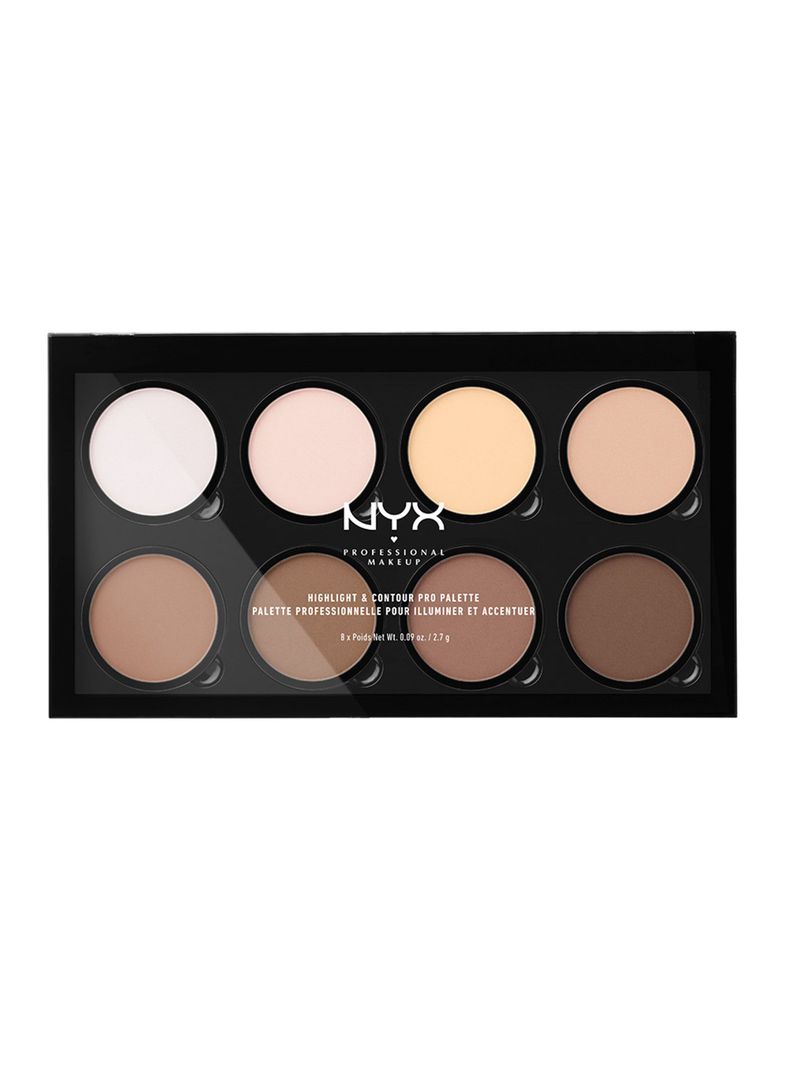 Paleta Nyx Professional Makeup de Polvos Highlight y Contour-2