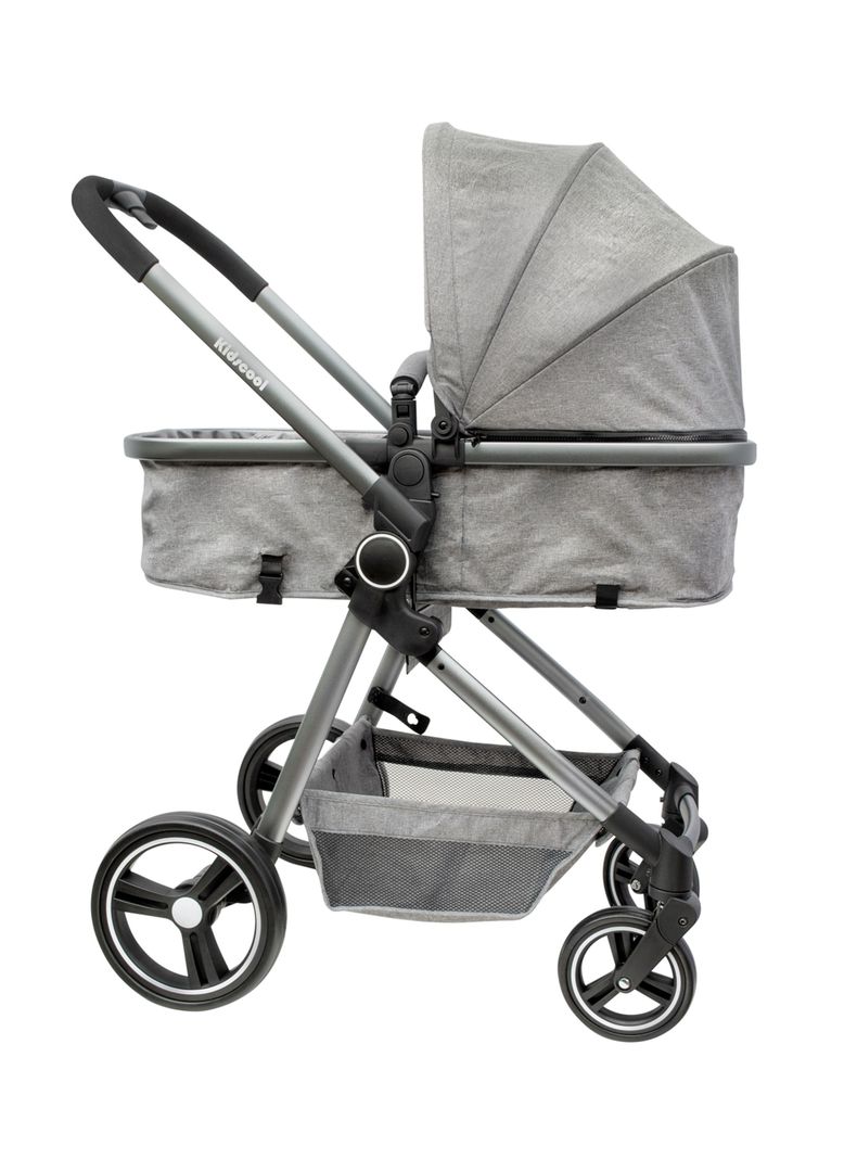 Coche Kidscool Cuna City Travel Gris-1