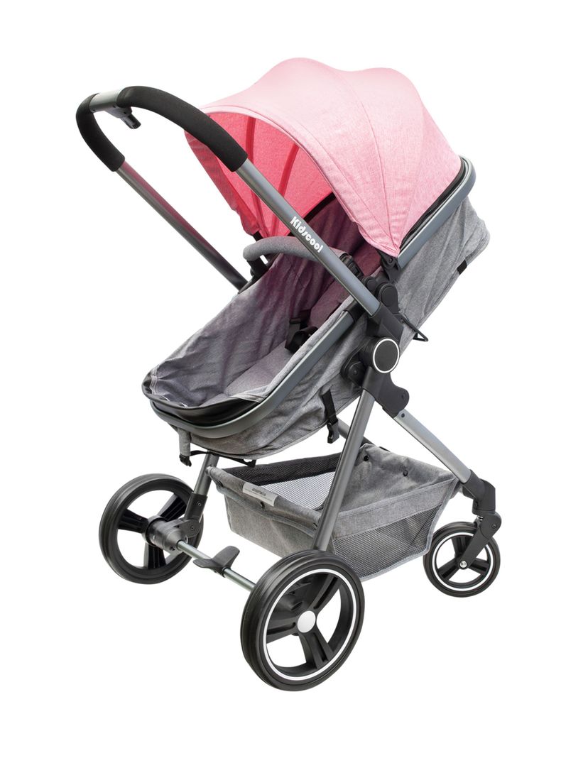 Coche Kidscool Cuna City Travel Rosado-2