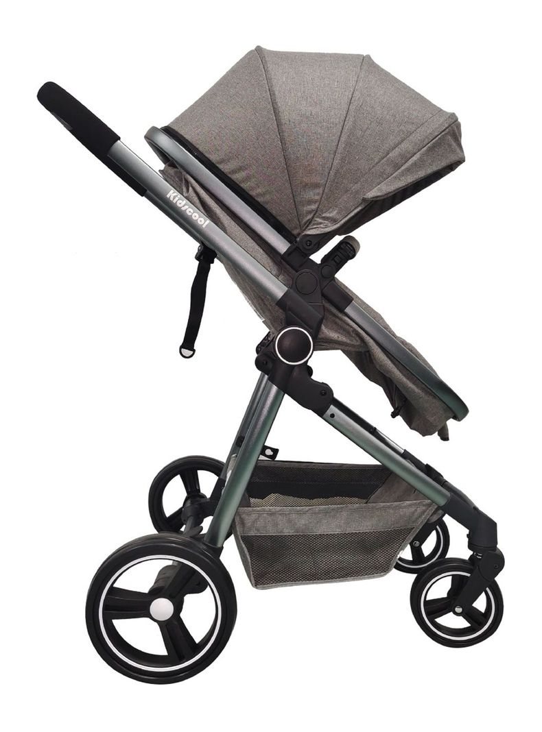 Coche Kidscool Cuna City Compact Gris-1