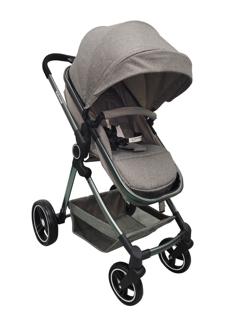 Coche Kidscool Cuna City Compact Gris-0