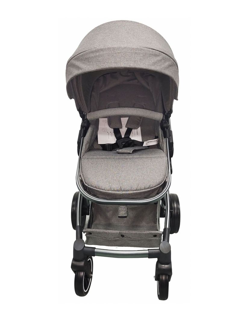 Coche Kidscool Cuna City Compact Gris-4