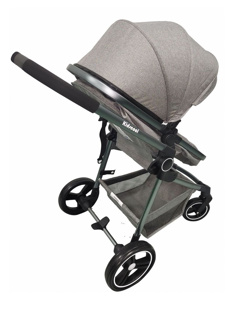 Coche Kidscool Cuna City Compact Gris-5