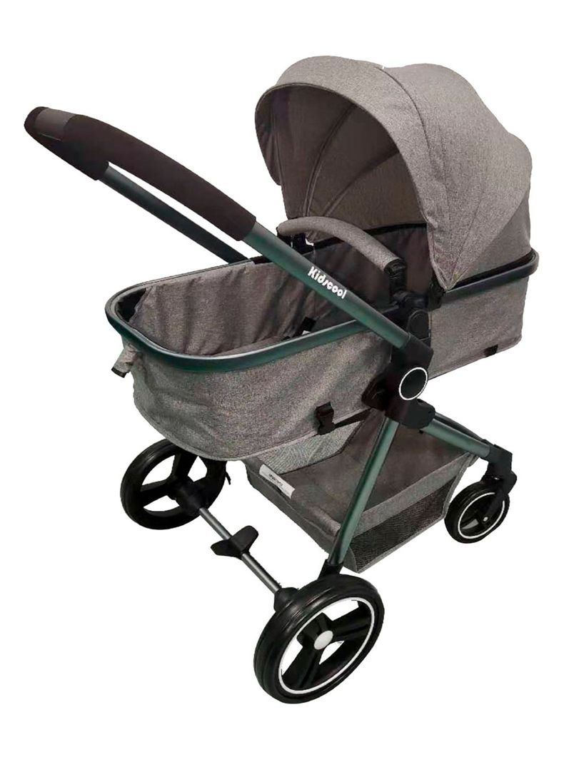 Coche Kidscool Cuna City Compact Gris-2