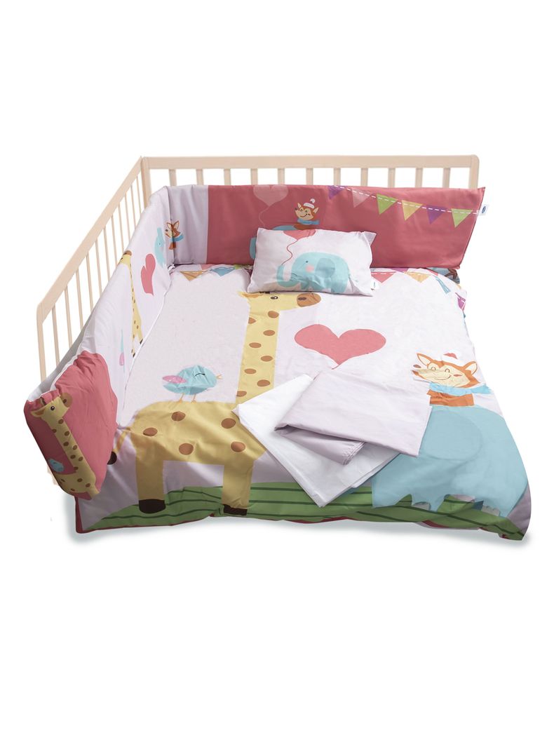 Set de Cuna Jirafa 5 Piezas Bebesit-2