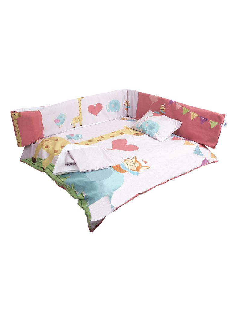 Set de Cuna Jirafa 5 Piezas Bebesit-0