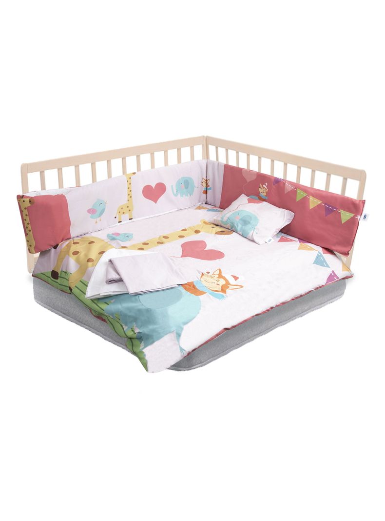 Set de Cuna Jirafa 5 Piezas Bebesit-1