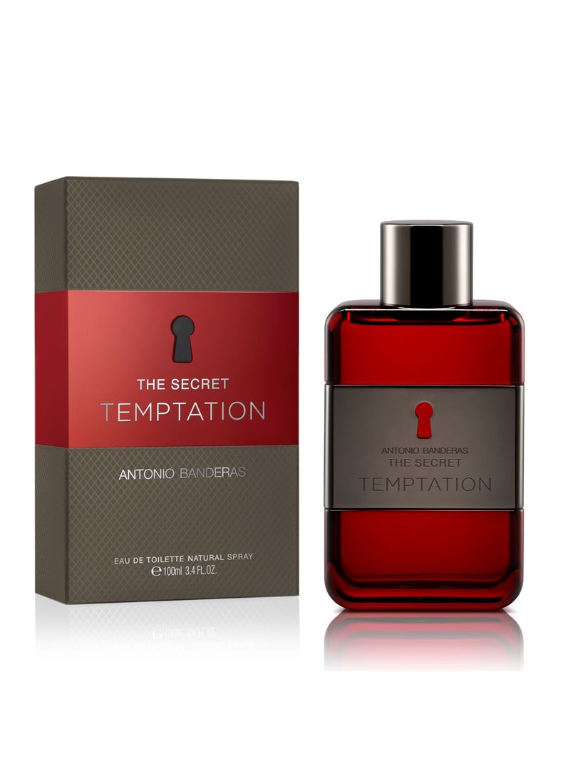 Perfume The Secret Temptation Banderas EDT Hombre 100 ml-1