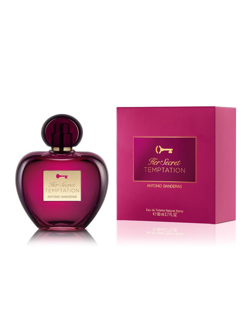 Perfume Her Secret Temptation Banderas EDT Mujer 80 ml-1