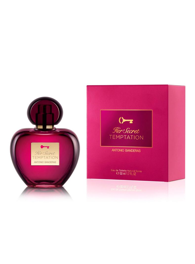 Perfume Her Secret Temptation Banderas EDT Mujer 50 ml-1
