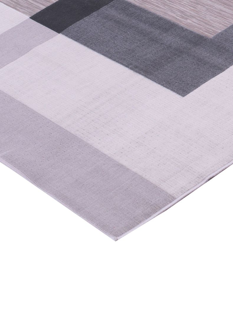 Alfombra Londres 200 x 290 cm Azul y Gris-2