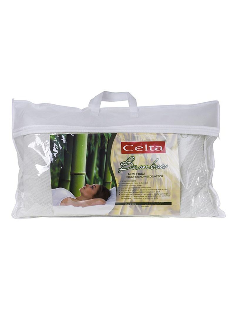 Almohada Viscoelástica Bamboo Classic 40x70 cm-2