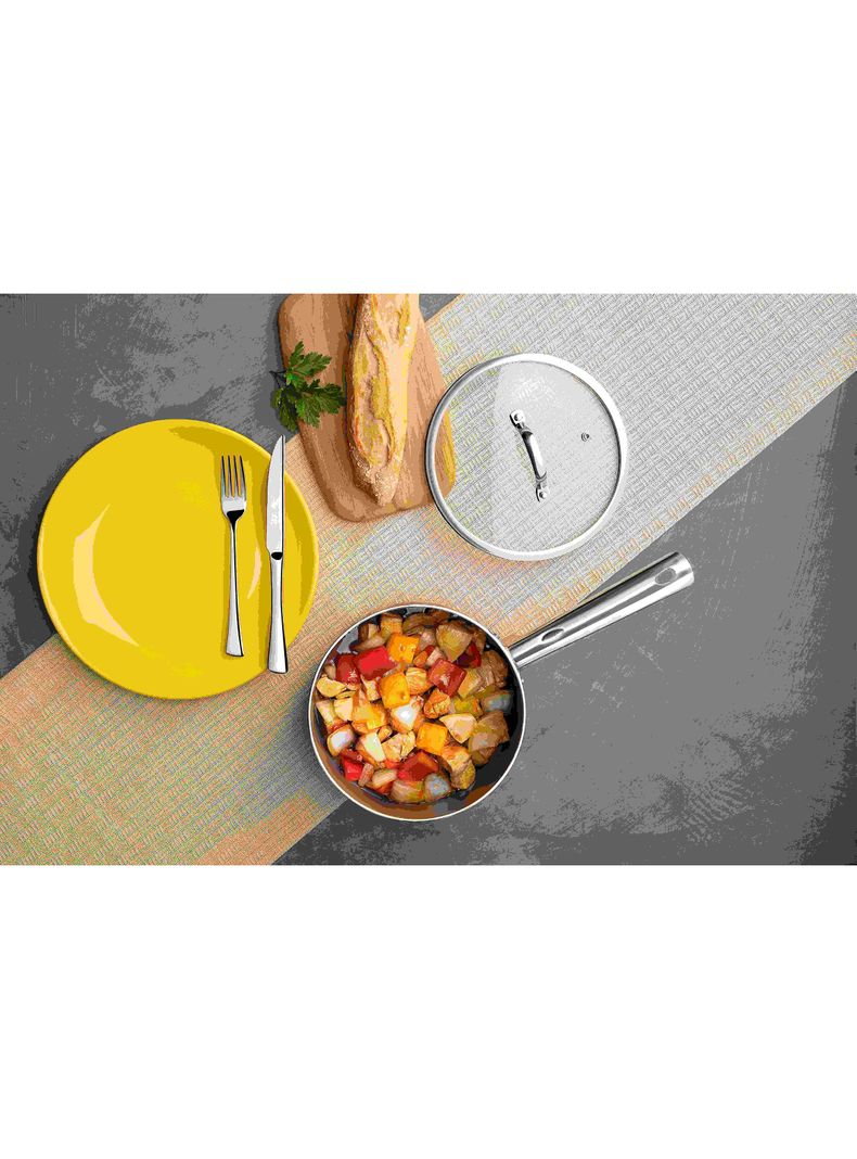 Olla 2.7 Litros Alum. Pro-Flon Linea Curry Libre Pfoa-1