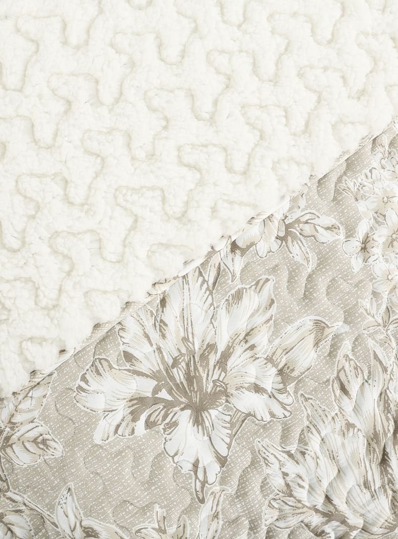 Quilt Petunia Sherpa 2 Plazas-1