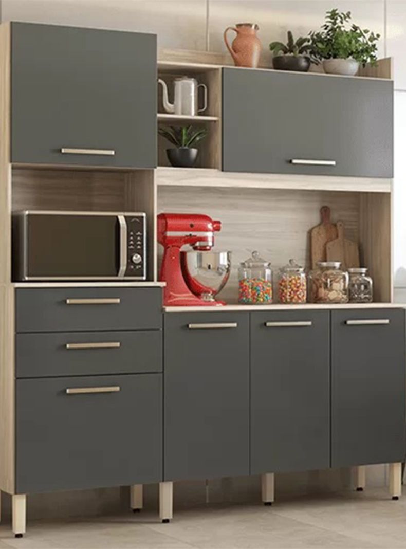 Kit Cocina Select Avena Grafito-4