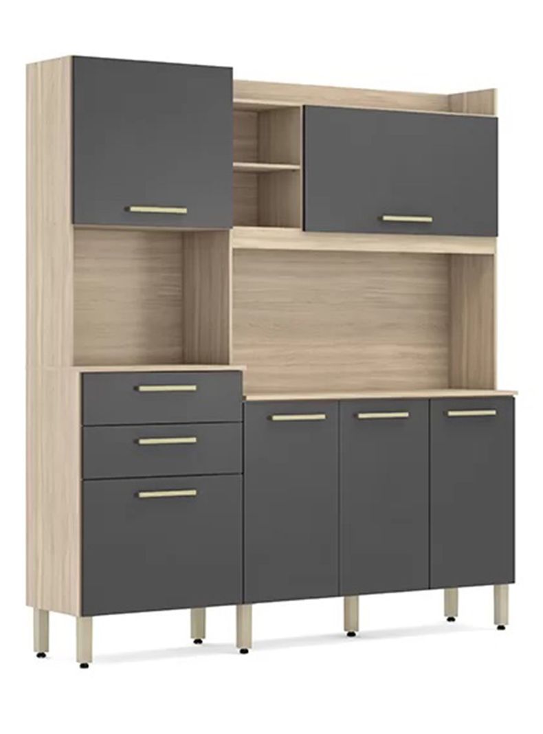 Kit Cocina Select Avena Grafito-0
