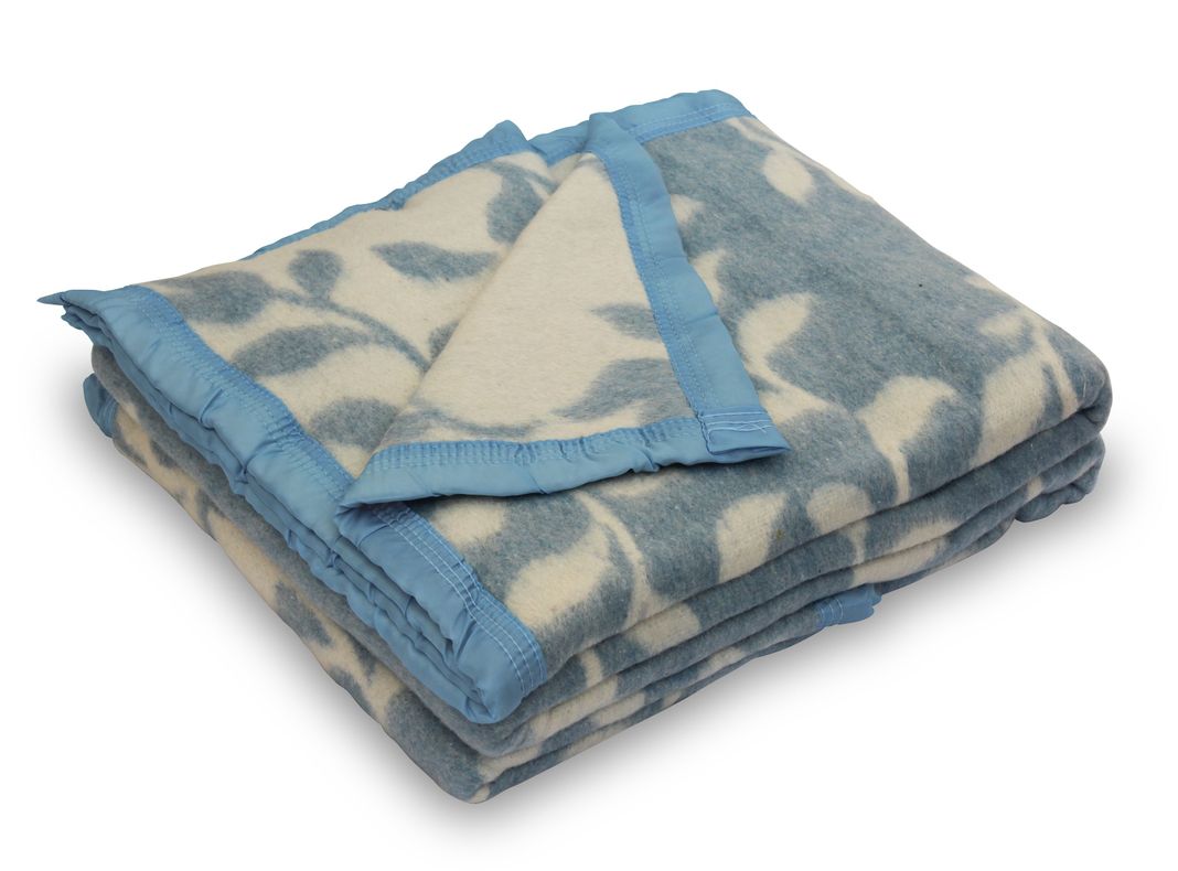 Frazada King Jacquard Azul-0