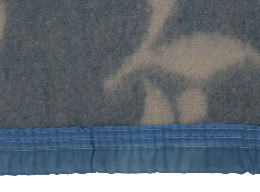 Frazada King Jacquard Azul-2