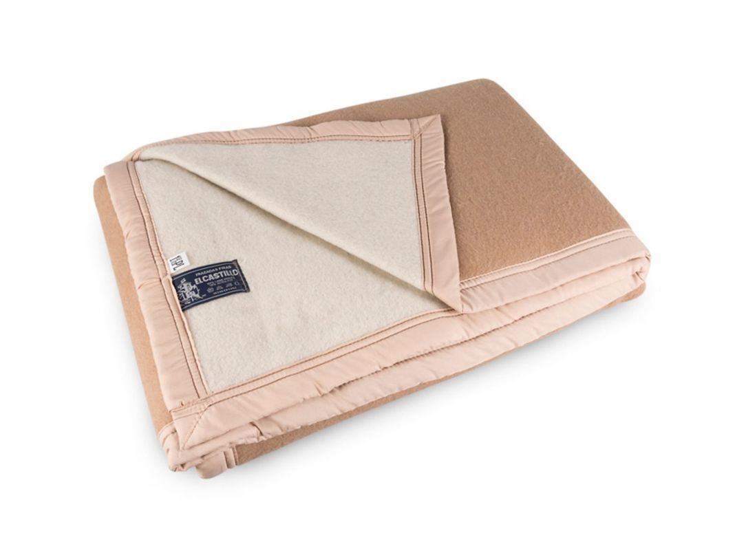 Frazada Lana 1 Plaza Rapallo Beige