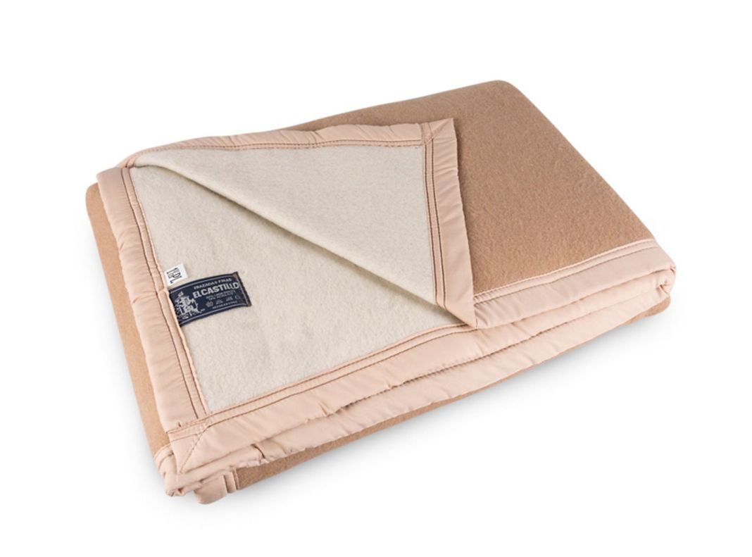 Frazada Rapallo Beige 2 Plazas-0