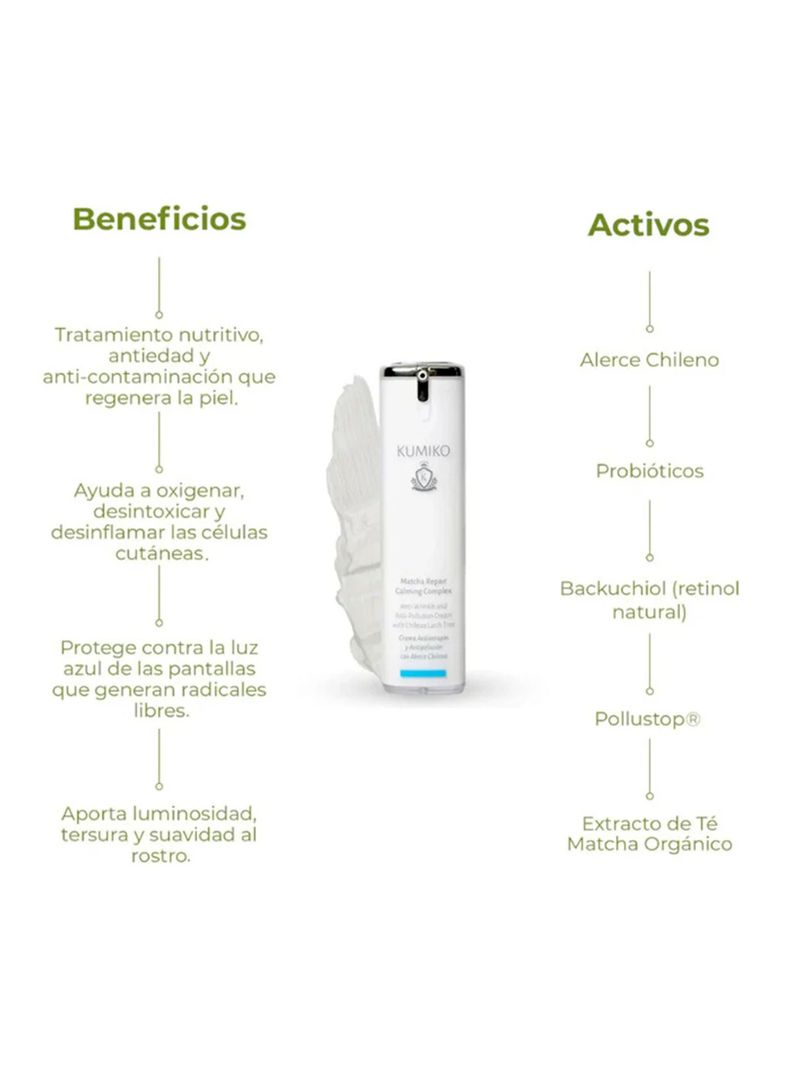 Crema Facial Matcha Repair Calming Complex 50 ml-4