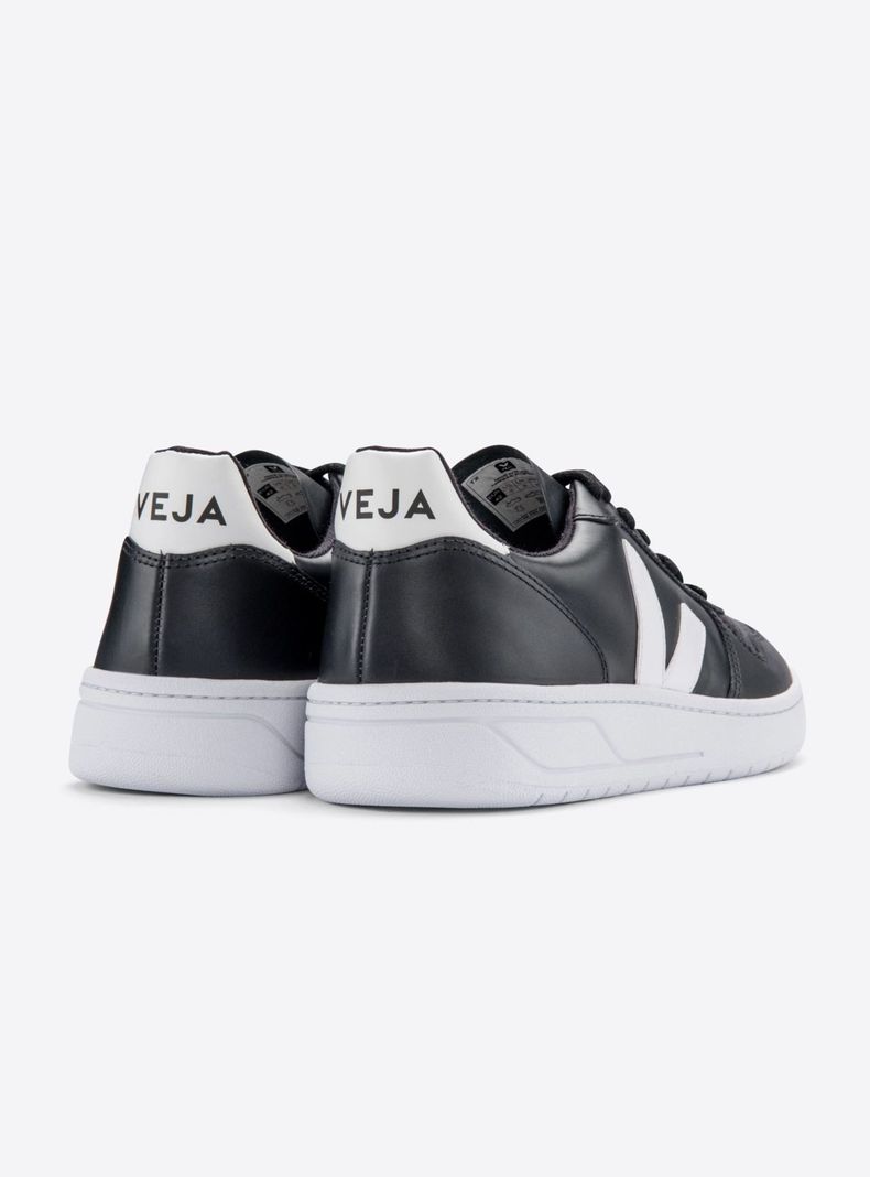 Zapatilla Veja Casual V-10 Negra Hombre-2