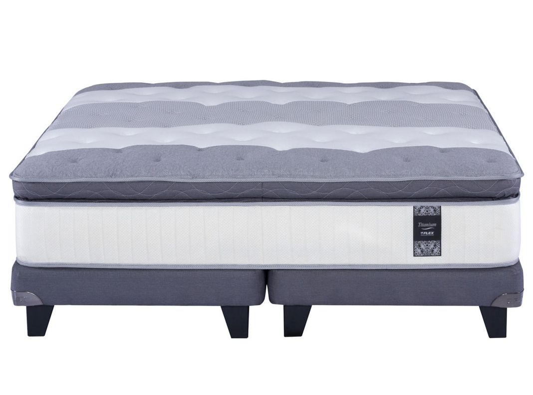 Cama Europea Grafito Titanium New King-1