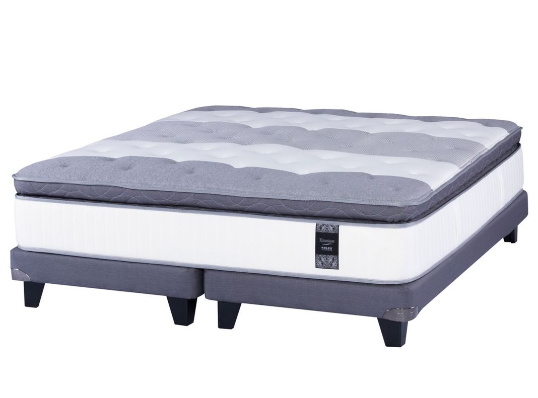 Cama Europea Grafito Titanium New King-0
