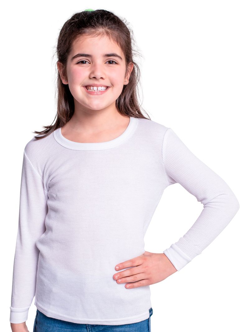 Camiseta Térmica Blanco-0