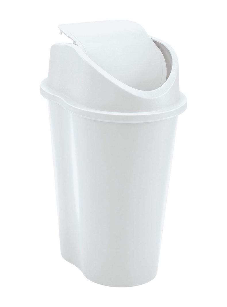 Basurero Rimax Vaiven 10 Litros Blanco-0