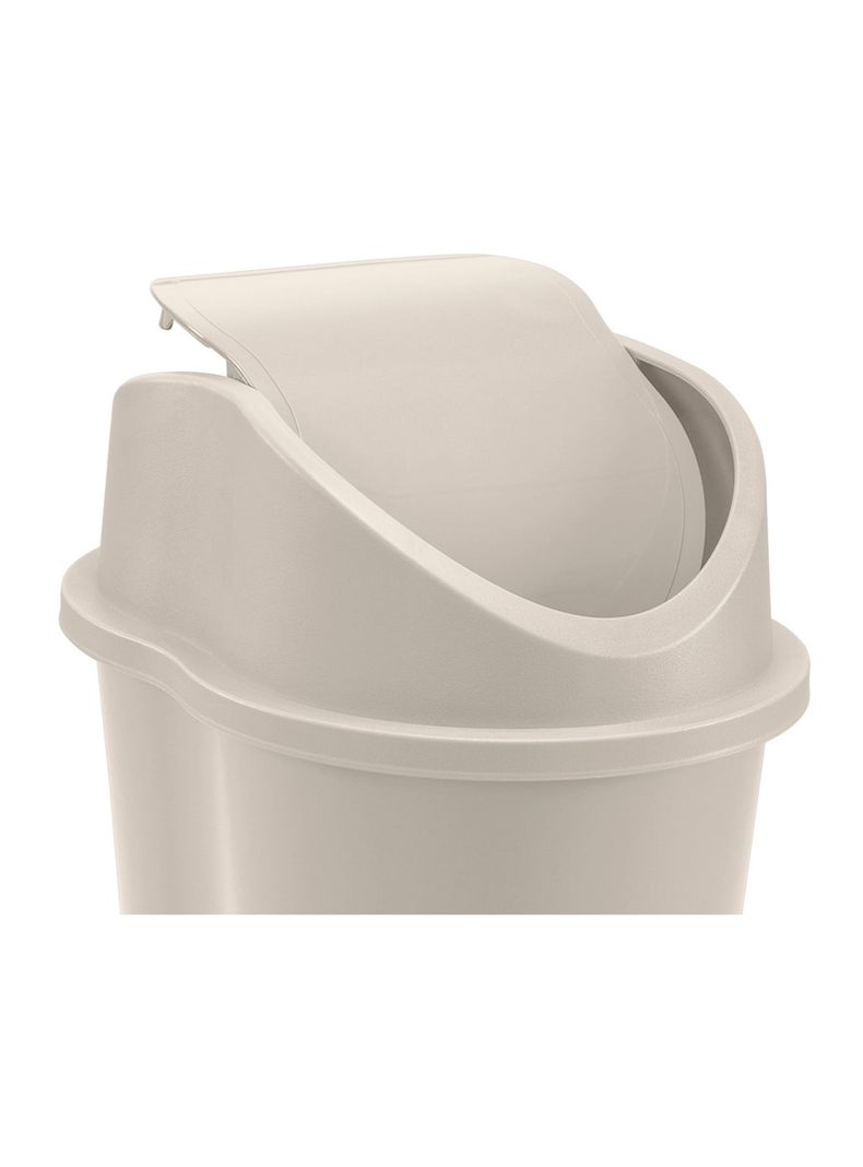 Basurero Rimax Vaiven 10L Taupe-1