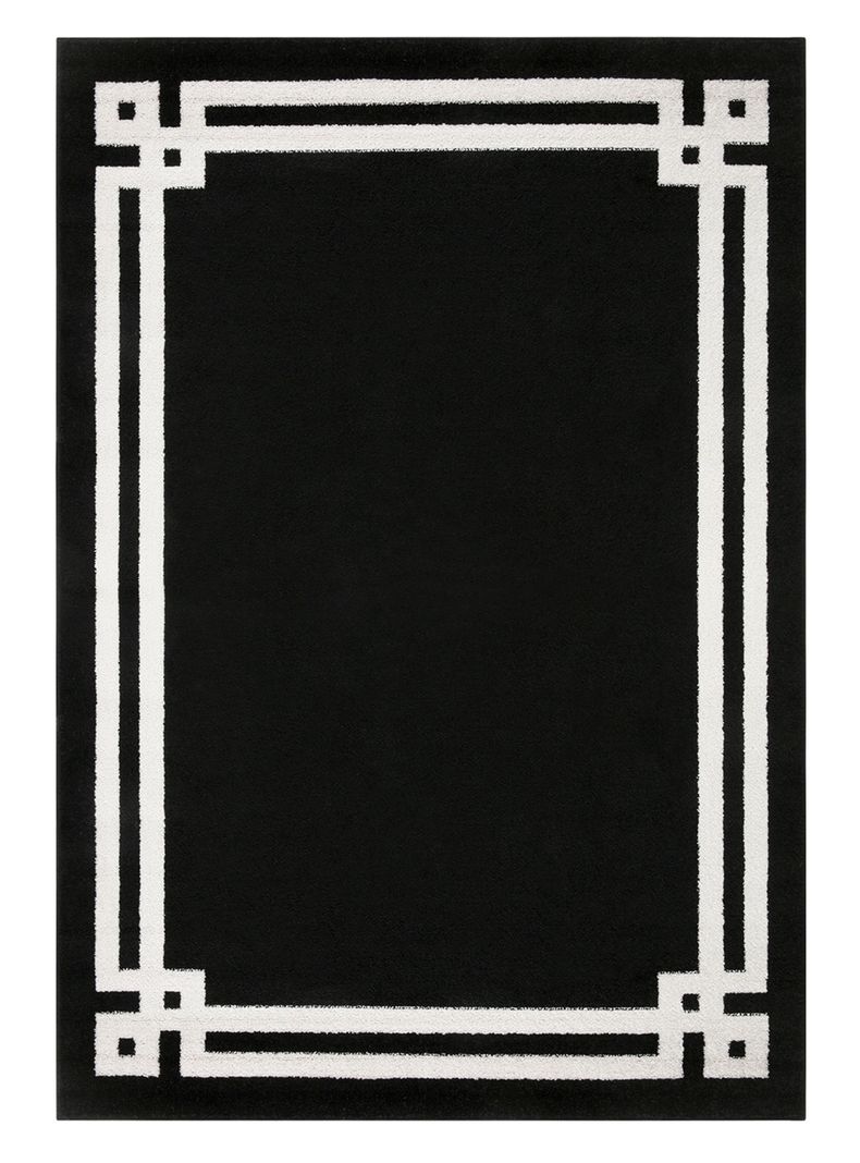 Alfombra Amigo Negro 160 x 230 cm